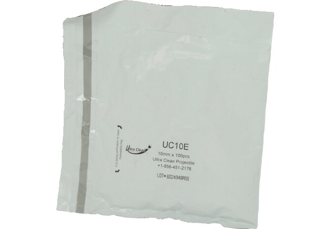 Projektile UC10 Dm 10 mm, 100 Stück Ultra Clean