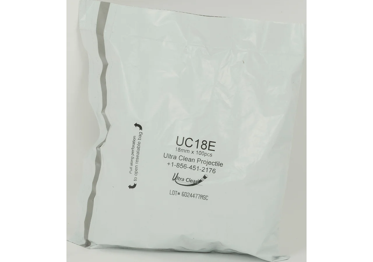 Projektile UC18 Dm 18 mm, 100 Stück Ultra Clean