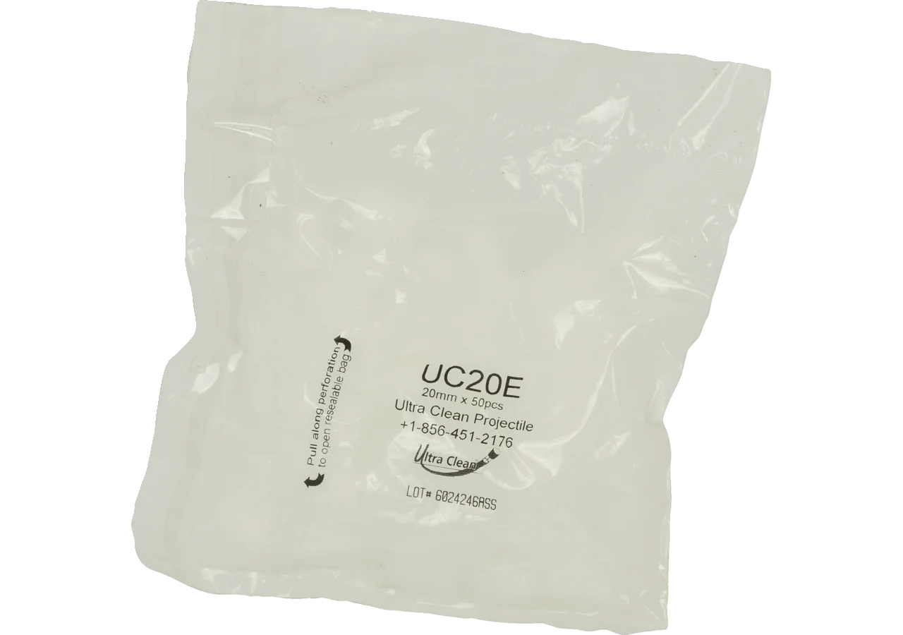 Projektile UC20 Dm 20 mm, 50 Stück Ultra Clean