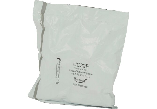 Projektile UC22 Dm 22 mm, 50 Stück Ultra Clean