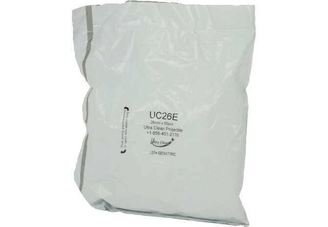 Projektile UC26 Dm 26 mm, 50 Stück Ultra Clean