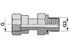 Gerader Einschraubstutzen ORFS 11/16-16 M16 x 1,5 GartenShop24 - Hochwertige Gartengeräte