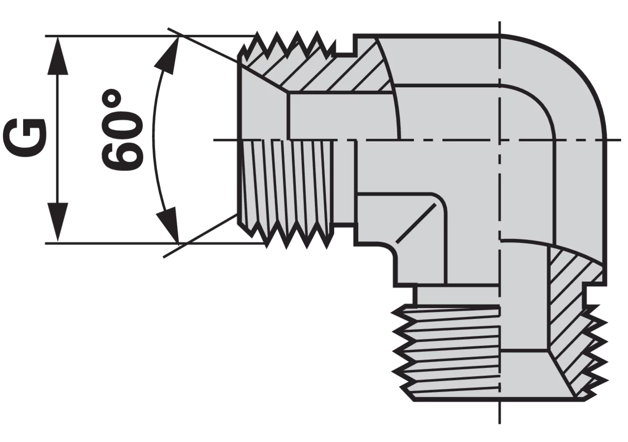 Winkelverschraubung BSP G 1/4 GartenShop24 - Hochwertige Gartengeräte