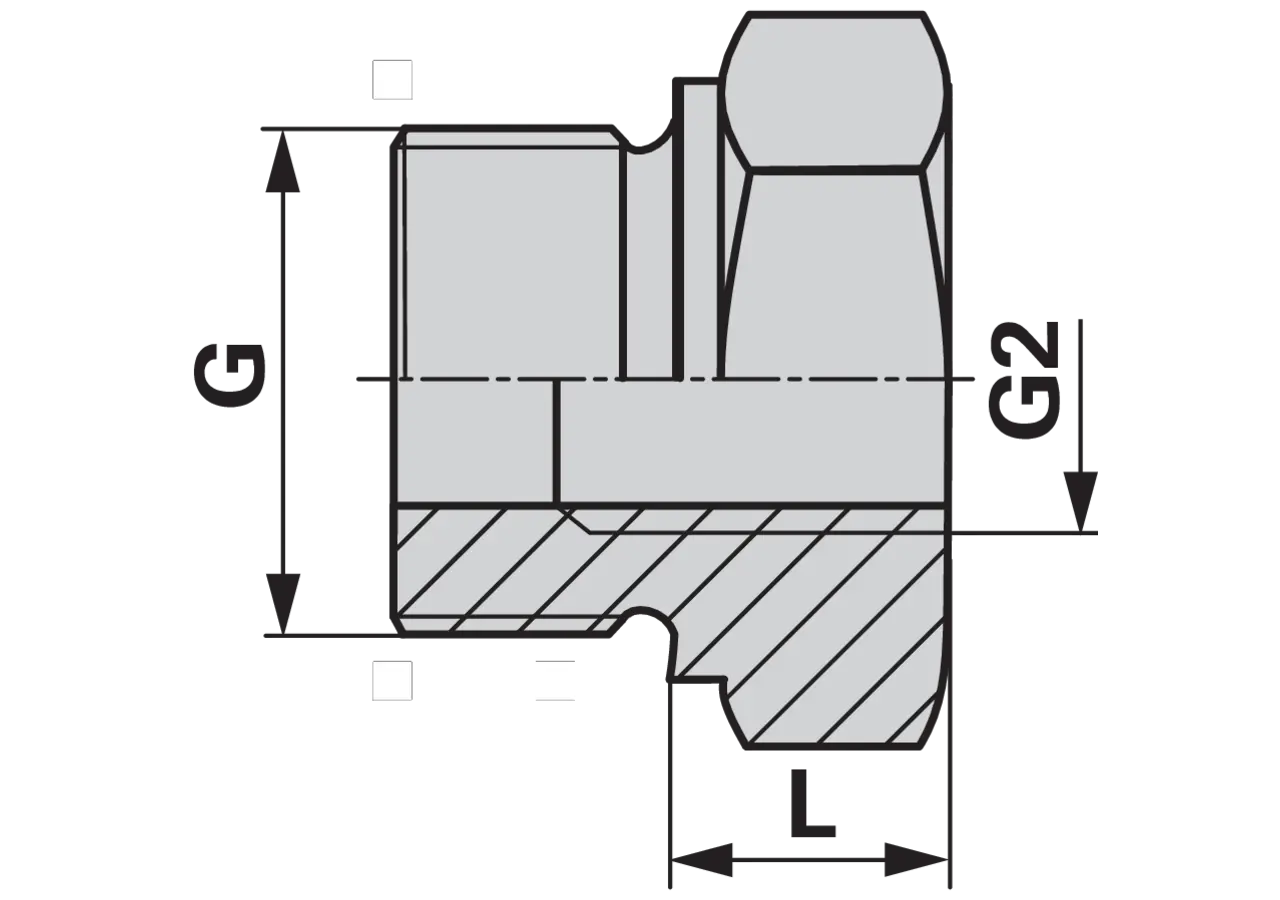 Reduzierhülse M22 x 1,5 / M16 x 1,5 GartenShop24