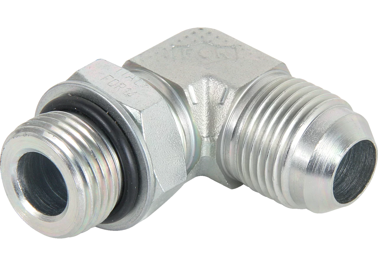 Einschraub Winkelverschraubung JIC 7/16-20 - UNF 7/16-20 GartenShop24 - Hochwertige Gartengeräte