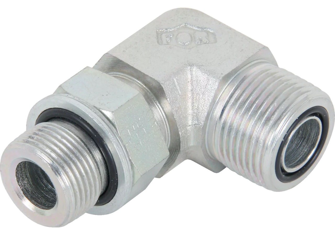 Einschraub Winkelverschraubung ORFS 11/16-16 - M16 x 1,5 GartenShop24 - Hochwertige Gartengeräte