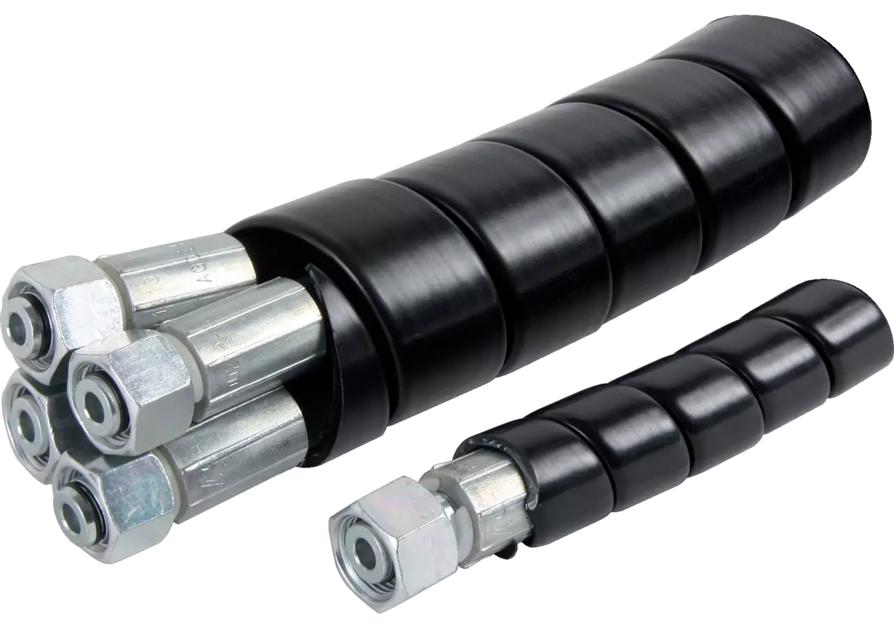 Schlauchschutz PE-Wendel, ID 43 mm, AD 50 mm, Schwarz GartenShop24 - Hochwertige Gartengeräte