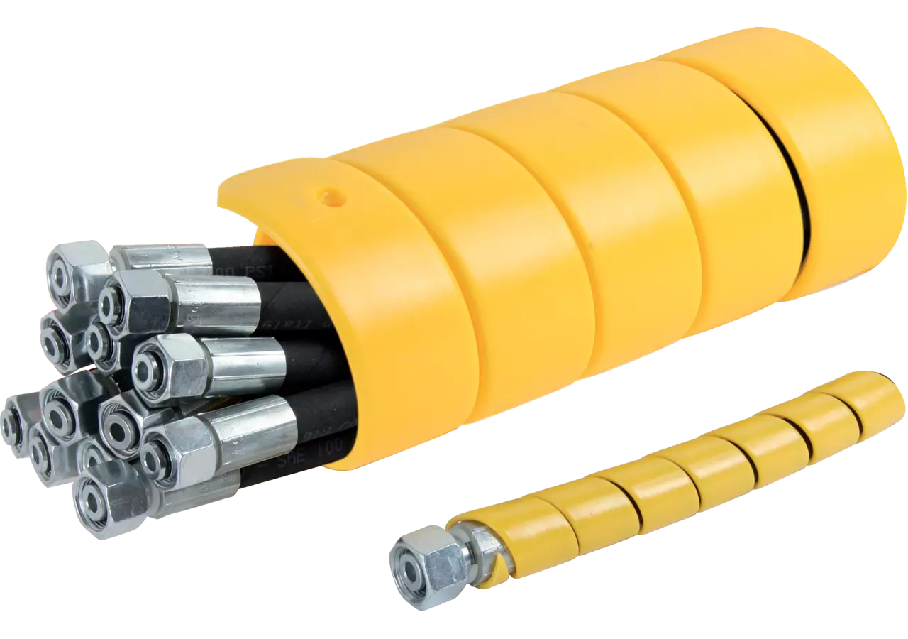Schlauchschutz PE-Wendel, ID 9 mm, AD 12 mm, Gelb GartenShop24 - Hochwertige Gartengeräte