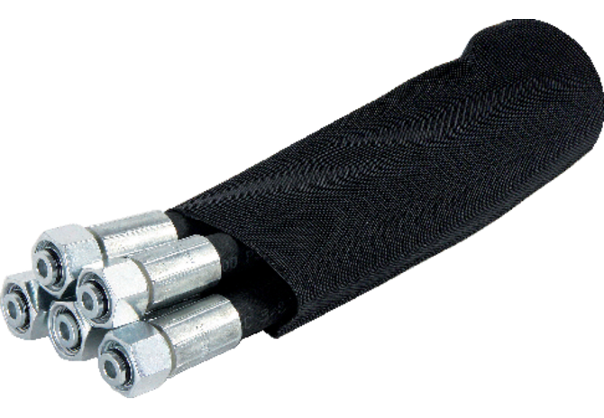 Schlauchschutz Polyester Gewebe, ID 62 mm MSHA GartenShop24 - Hochwertige Gartengeräte