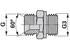 Doppelnippel BSP G 3/8 - M16 x 1,5 GartenShop24 - Hochwertige Gartengeräte