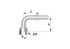 Dichtkegel DKJ90M DN05 7/16-20 Standard Alfagomma