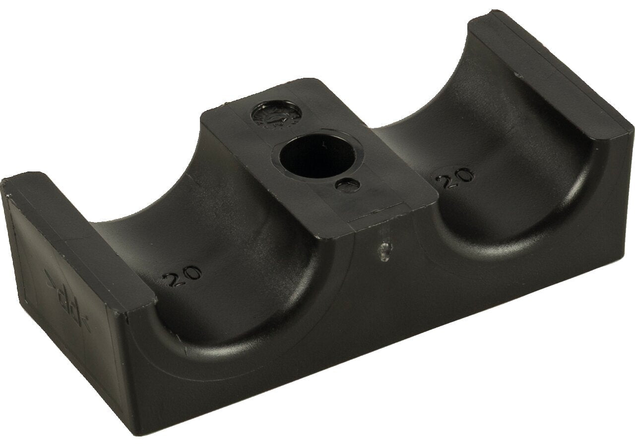 Schellenhälfte doppelt, CF2, Rohr Dm 16 mm GartenShop24 - Hochwertige Gartengeräte