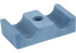 Schellenhälfte doppelt, CF3, Rohr Dm 22 mm GartenShop24 - Hochwertige Gartengeräte