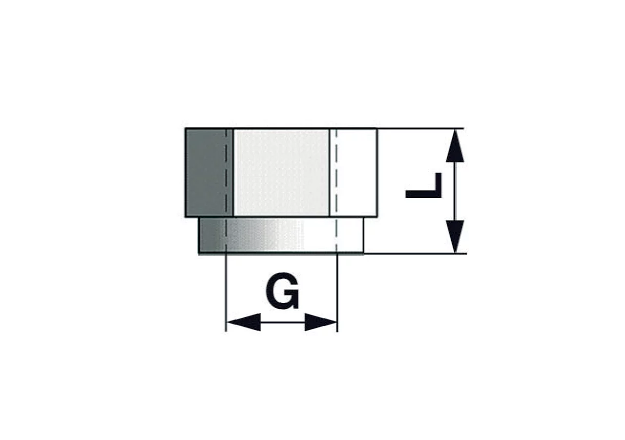 Mutter M27 x 2 Selbstsichernd GartenShop24 - Hochwertige Gartengeräte