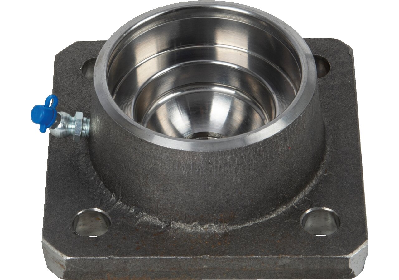 Kugelkopfaufnahme eckig für Kugel 45 mm LK 100 mm – passend für Kugel 45 mm LK 100 mm GartenShop24 - Hochwertige Gartengeräte