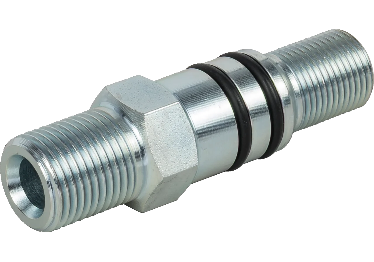 Anschlussnippel M18 x 1,5 mit AG 1/2 BSP Anschluss GartenShop24 - Hochwertige Gartengeräte