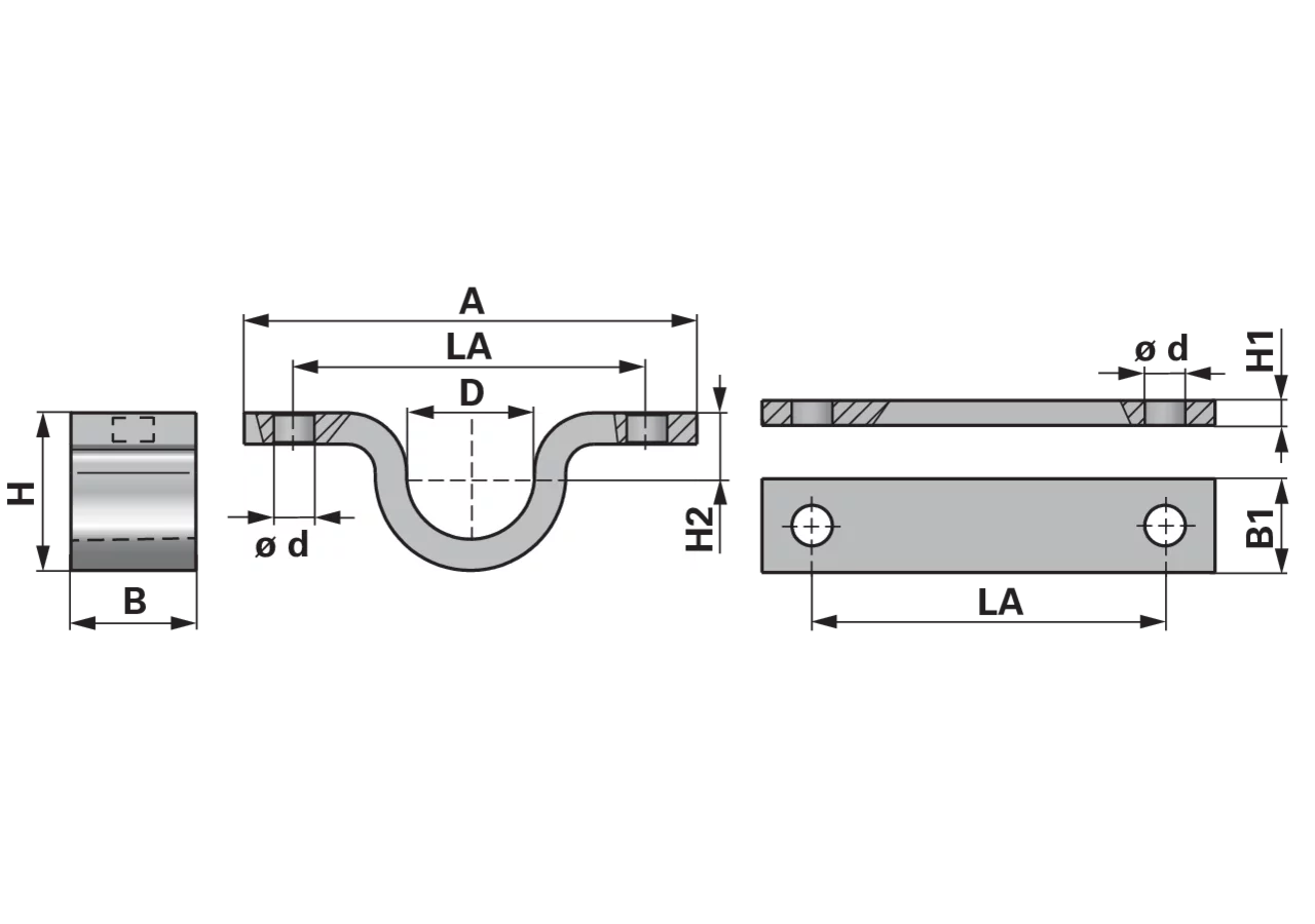 Lager Dm 35,5 mm, für Kardanring – passend für Kardanring Contarini