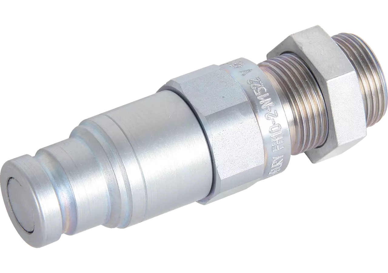Flachkupplung Stecker BG2 12L Schott STAUFF
