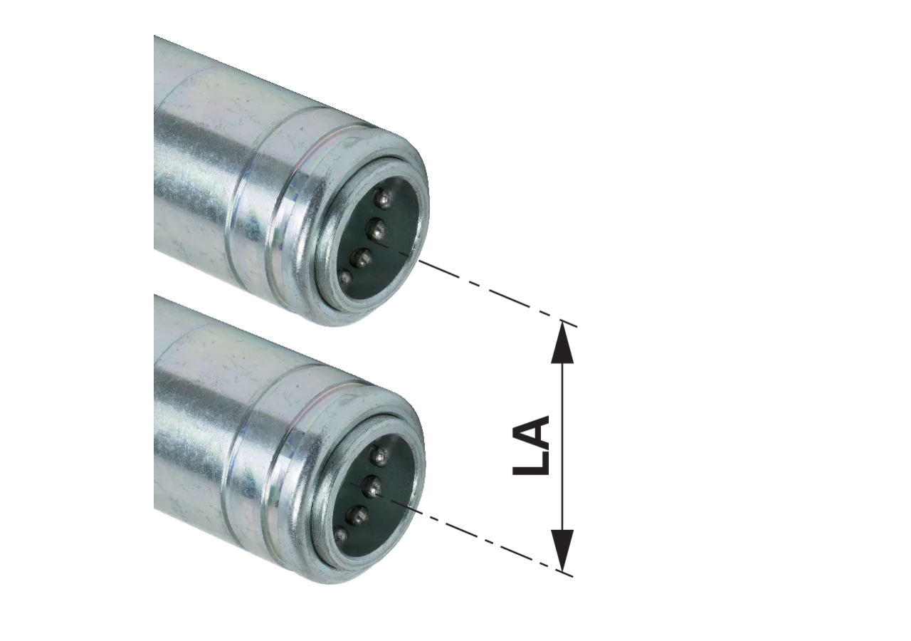 Staubkappe BG3 Doppelt LA61 mit Leckölabfluss Faster