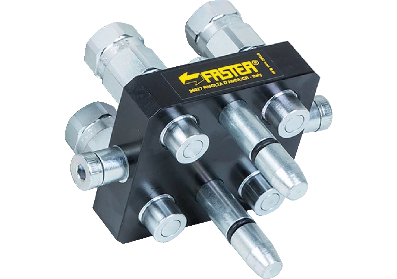 Multikuppler 2P404 4x 1/4 Mobilteil Faster