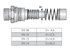 Multikuppler 2P306 2x 1/2+E3 Fixteil Faster