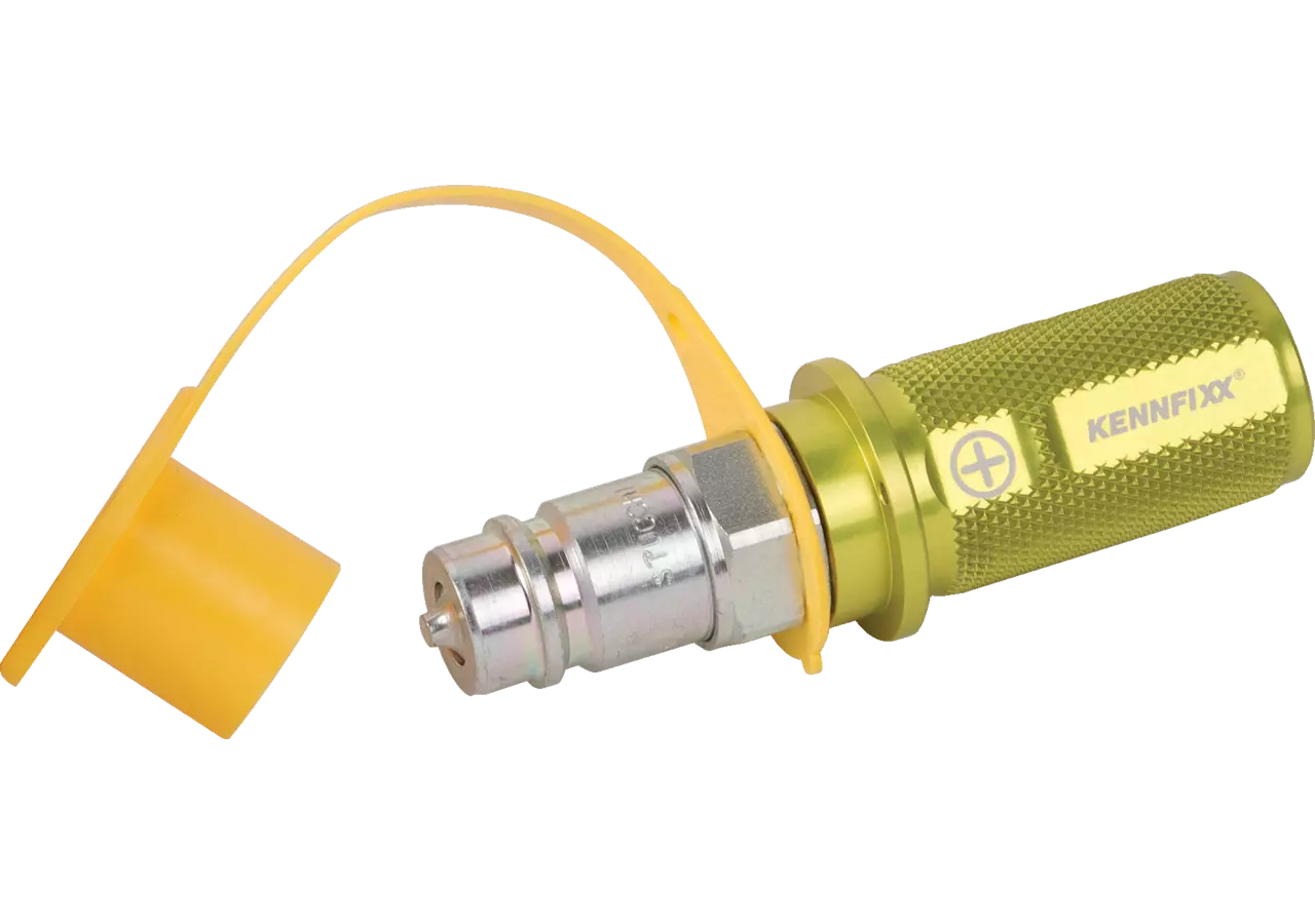 KENNFIXX Griffstecker BG3 Gelb mit Symbol + KENNFIXX