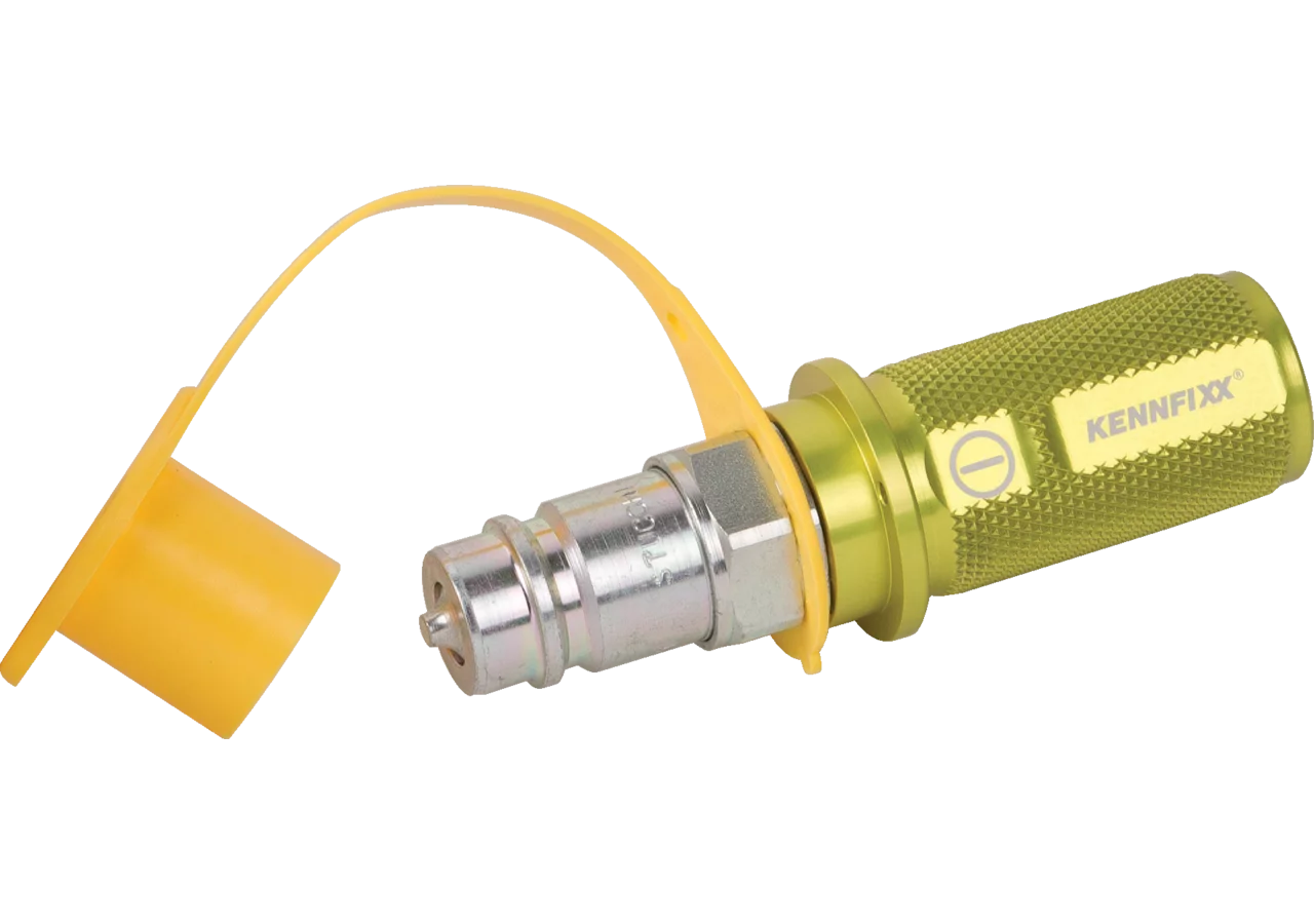 KENNFIXX Griffstecker BG3 Gelb mit Symbol - KENNFIXX
