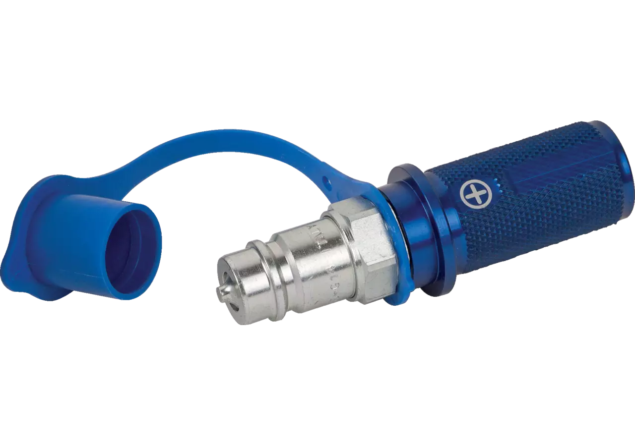 KENNFIXX Griffstecker BG3 Blau mit Symbol + KENNFIXX
