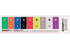 KENNFIXX Haftpunkt Bogen mit 9 Farben KENNFIXX