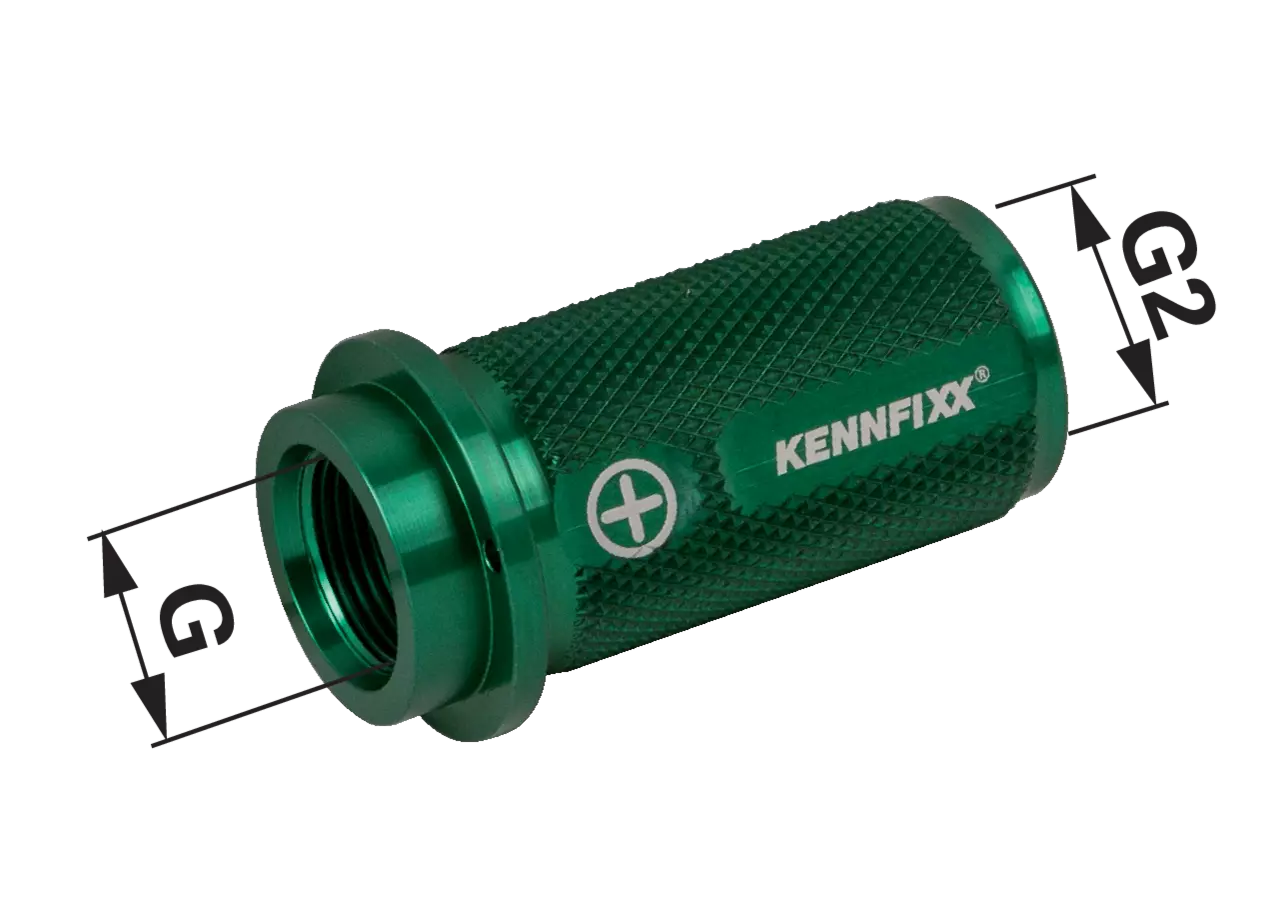 KENNFIXX Griffstück BG3 Gelb mit Symbol - KENNFIXX