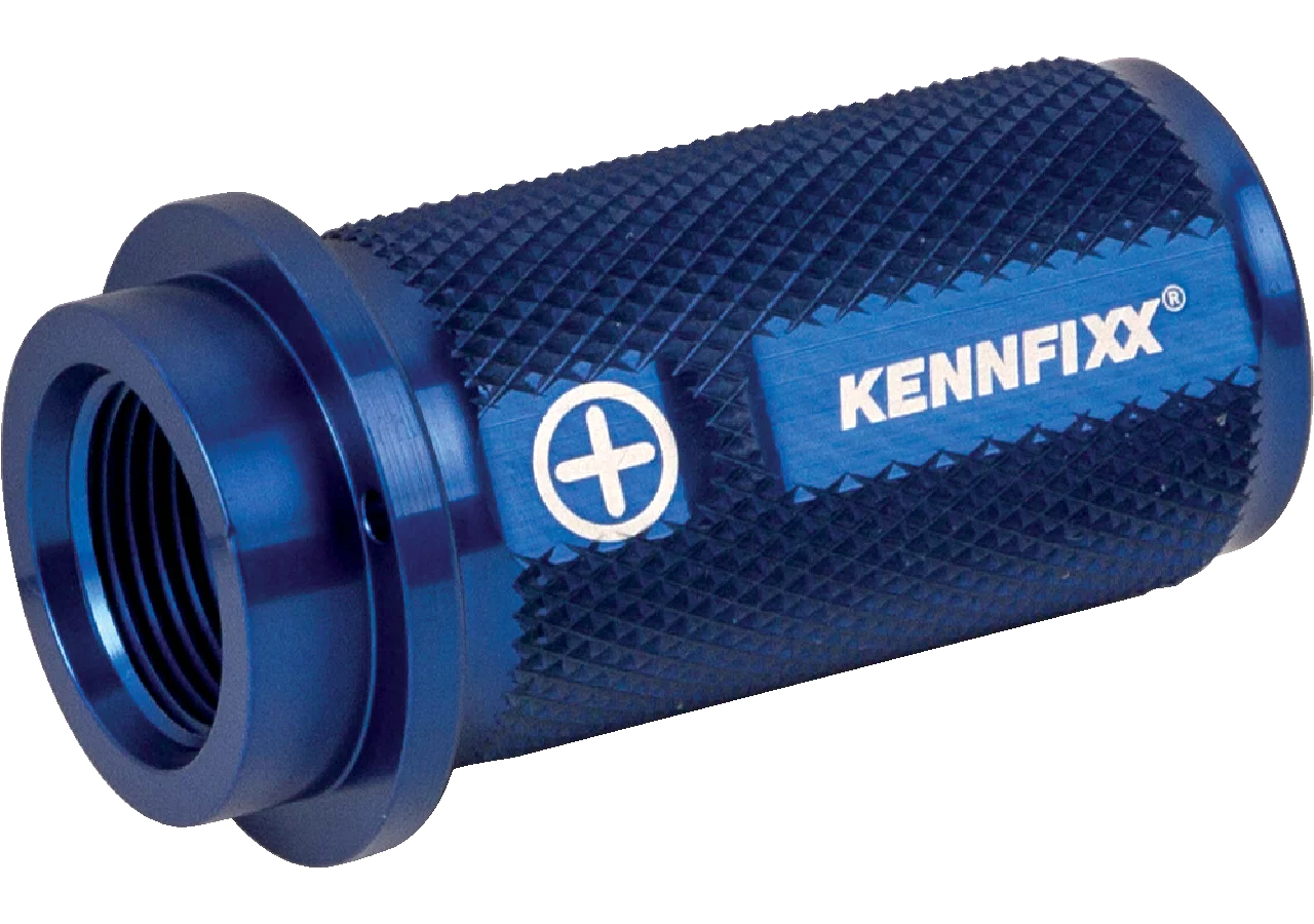 KENNFIXX Griffstück BG3 Blau mit Symbol + KENNFIXX