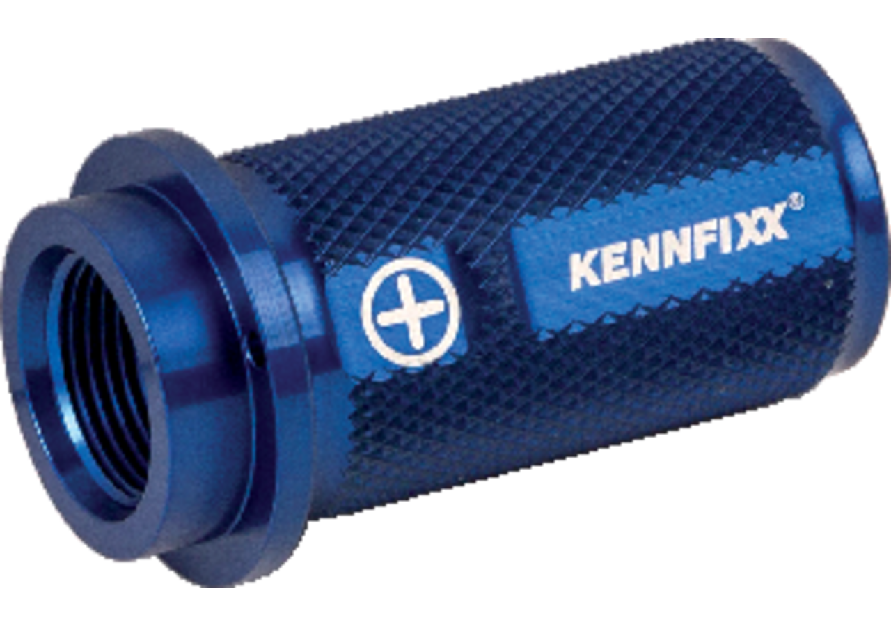 KENNFIXX Griffstück BG3 Blau mit Symbol + KENNFIXX