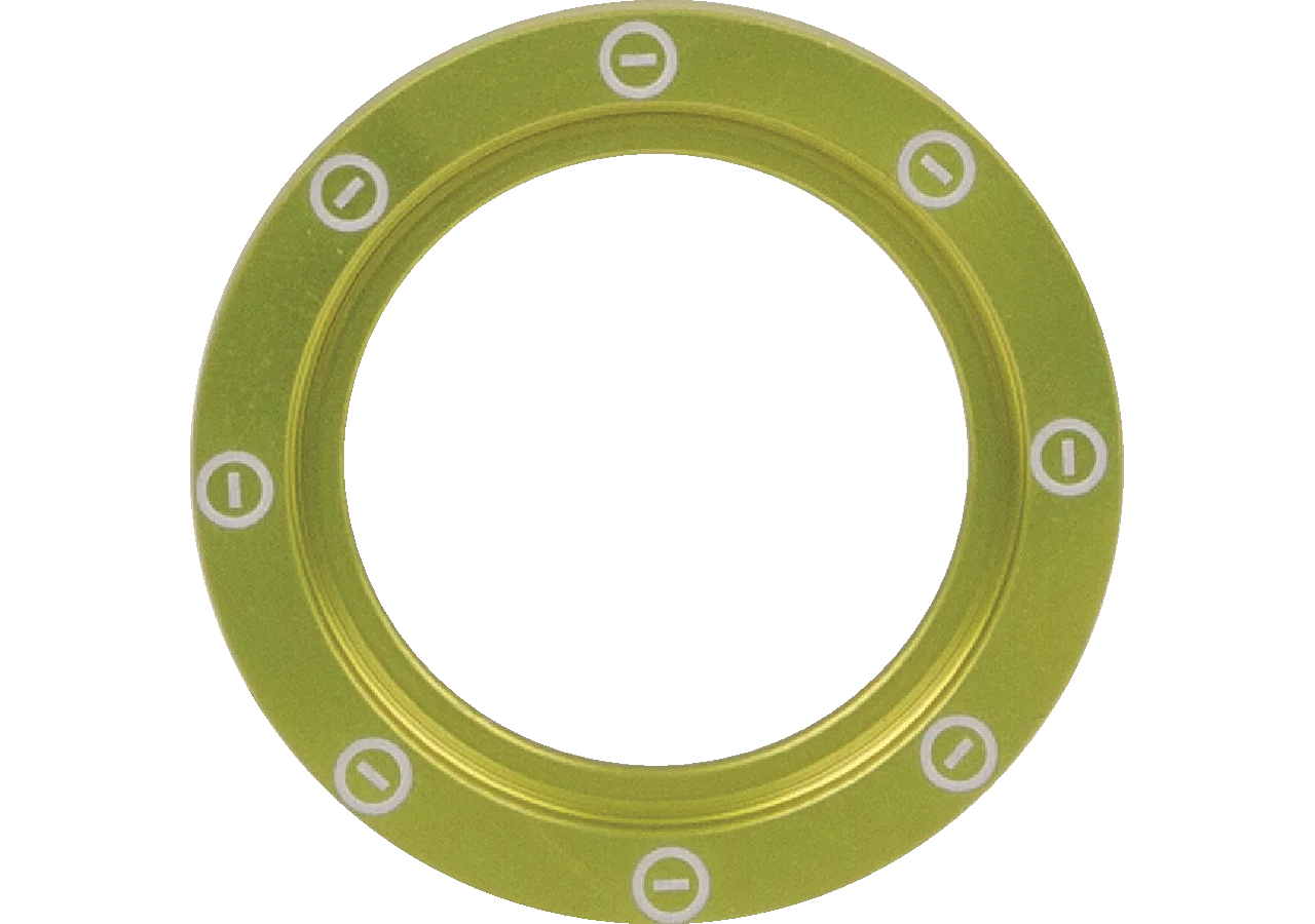 KENNFIXX Ring BG3 Gelb mit Symbol - KENNFIXX