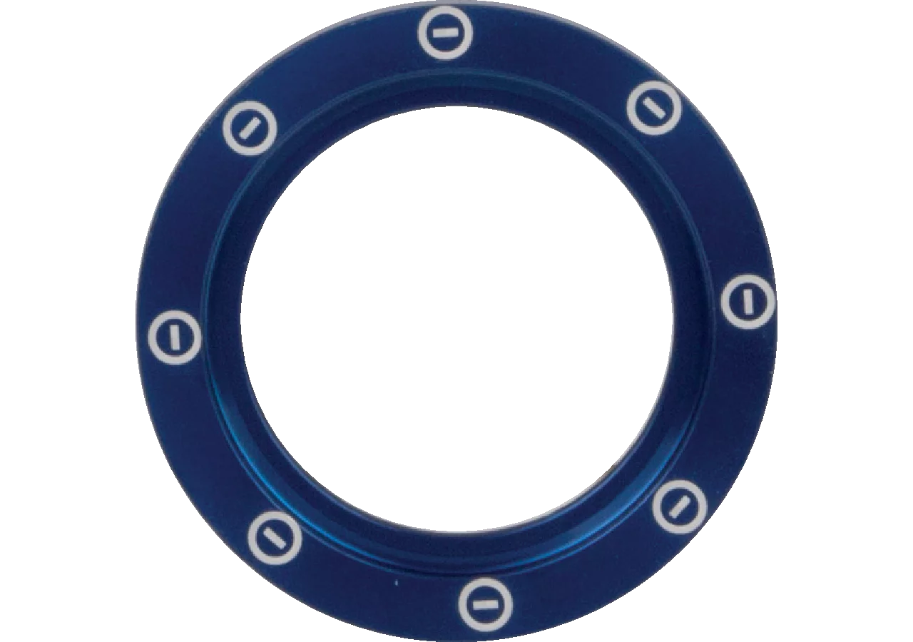 KENNFIXX Ring BG3 Blau mit Symbol - KENNFIXX