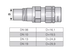 Multikuppler 2P5065 3x 1/4 + 2x 3/8 Mobilteil Faster