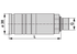 Steckkupplung Push-Pull BG3 12L Schott 4SKHF Faster