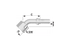 Dichtkegel ORFS DK45 DN25 1 11/16-12 Standard Alfagomma