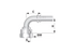 Dichtkegel JIS90 C DN12 1/2 Standard Alfagomma