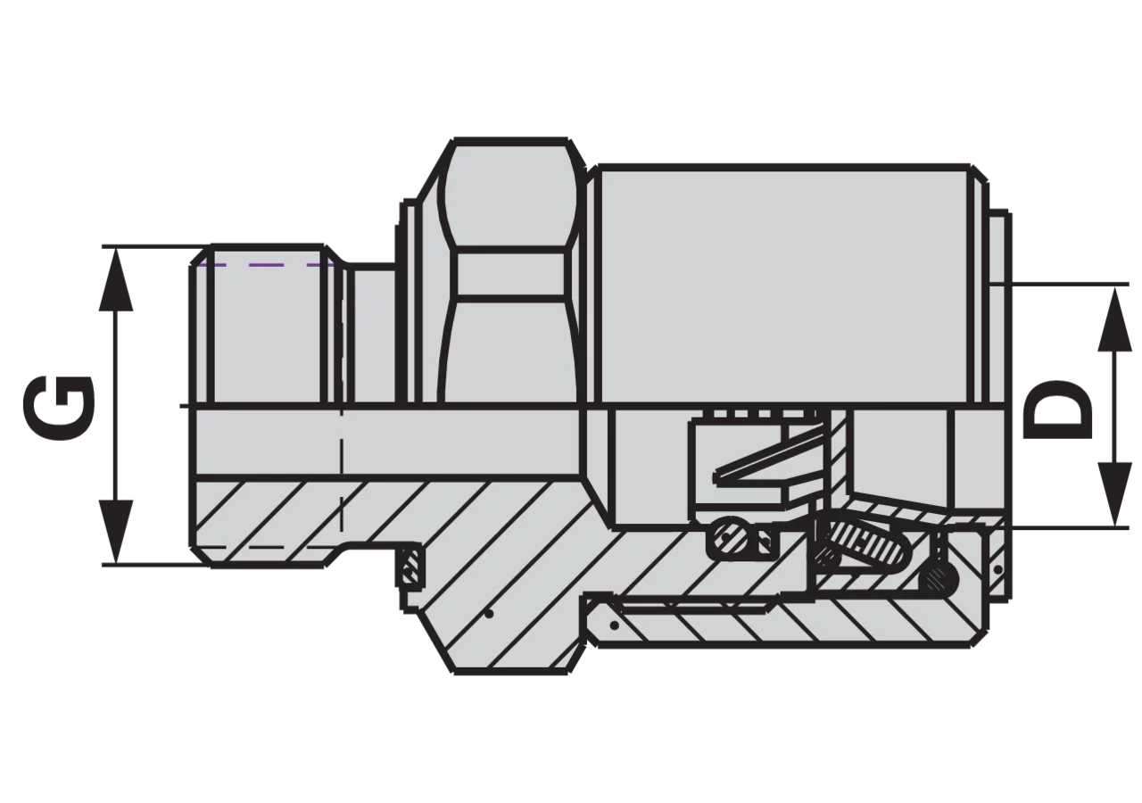 Kupplung WEO Dm 16 M18 x 1,5 GartenShop24 - Hochwertige Gartengeräte