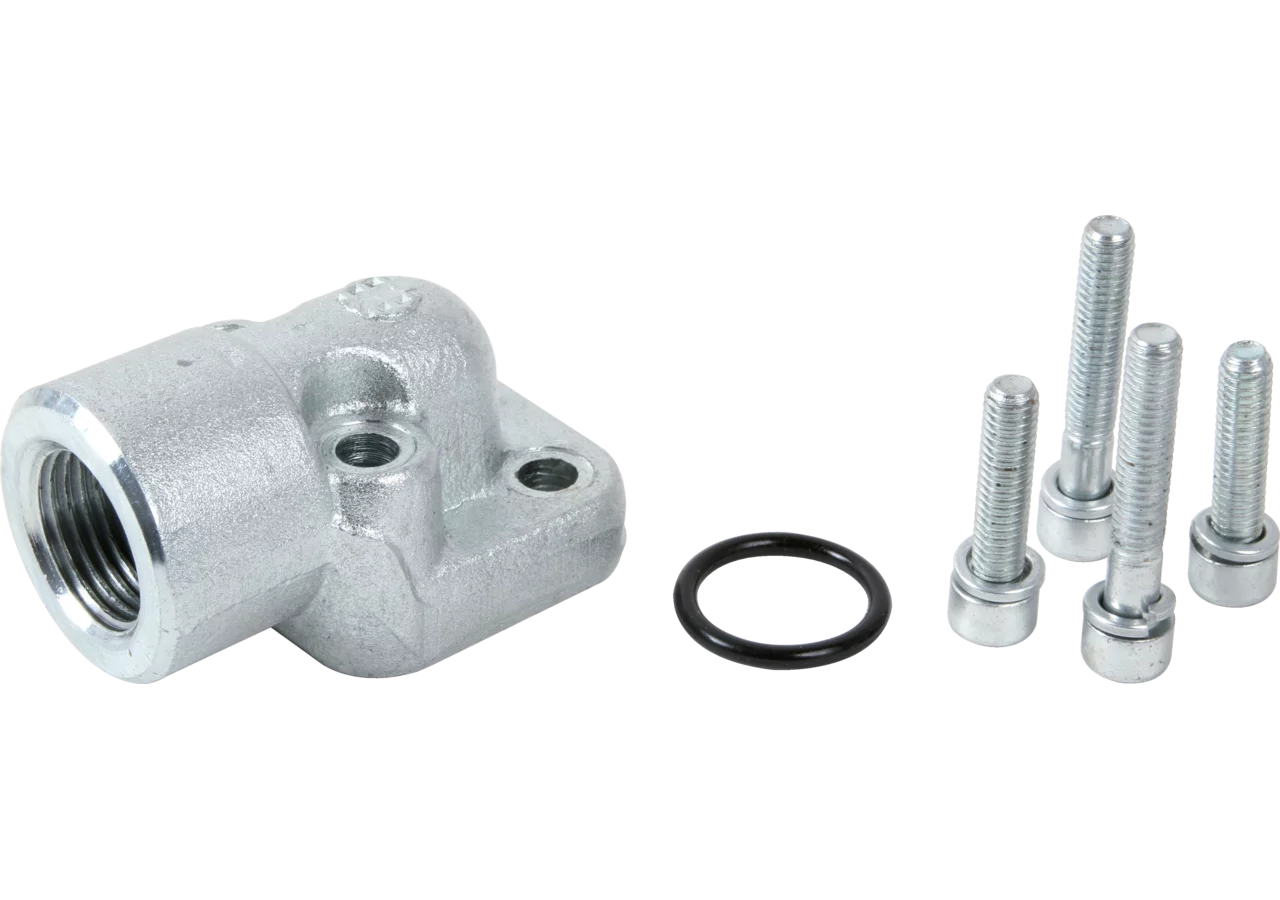 Pumpenflansch IG 1/2 LK 40 Höhe 24 mm GartenShop24 - Hochwertige Gartengeräte