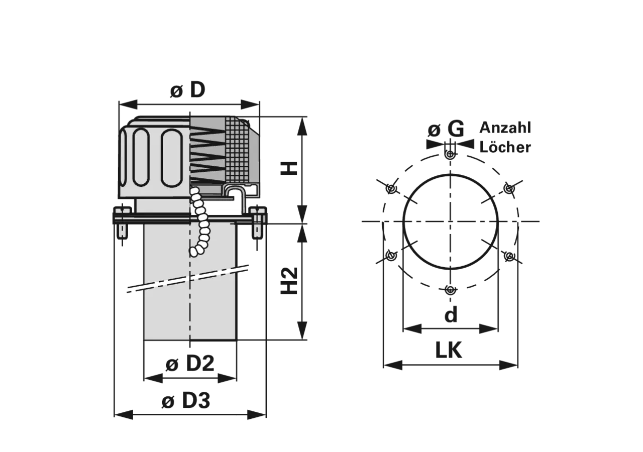 Einfüllfilter Dm 80 40 µm GartenShop24 - Hochwertige Gartengeräte
