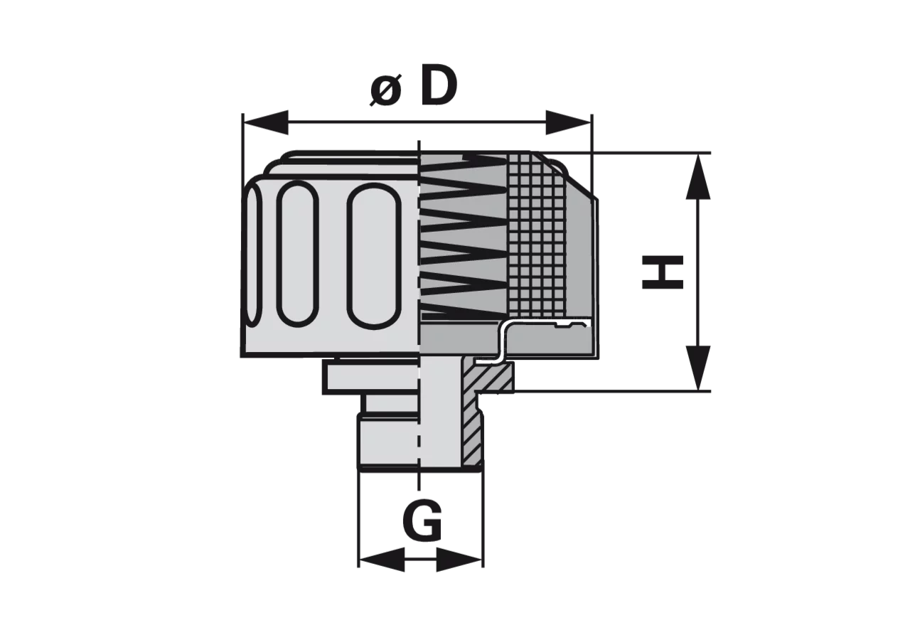 Einschraubbelüfter G3/8 40µm GartenShop24 - Hochwertige Gartengeräte