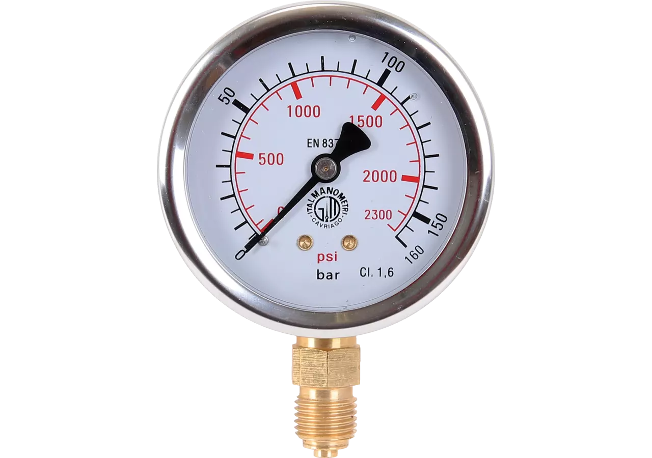 Manometer 160 bar, Dm 63 mm, G1/4 U GartenShop24 - Hochwertige Gartengeräte