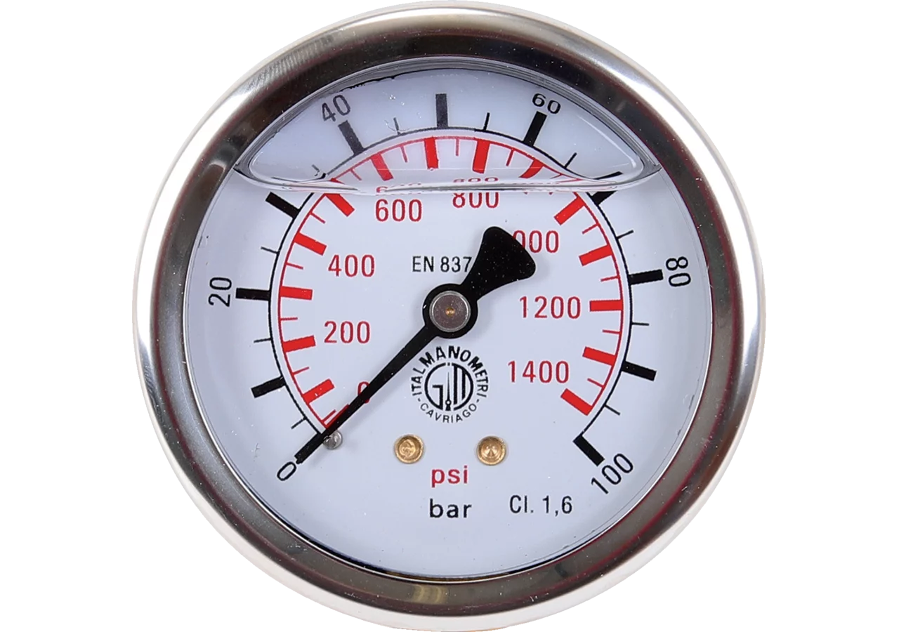 Manometer 100 bar, Dm 63 mm, G1/4 H GartenShop24 - Hochwertige Gartengeräte