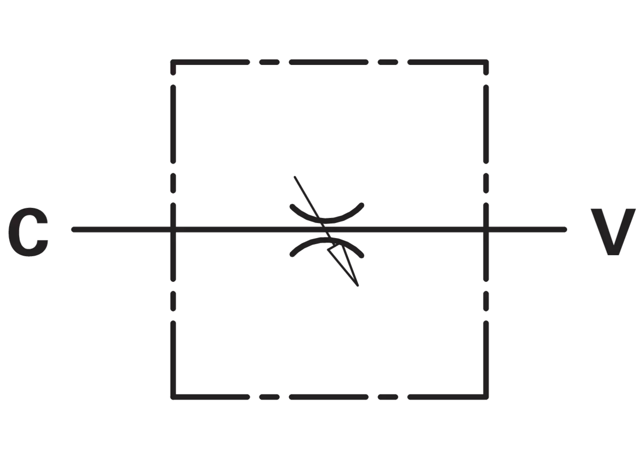 Hohlschraube G3/8 mit Drosselventil GartenShop24 - Hochwertige Gartengeräte