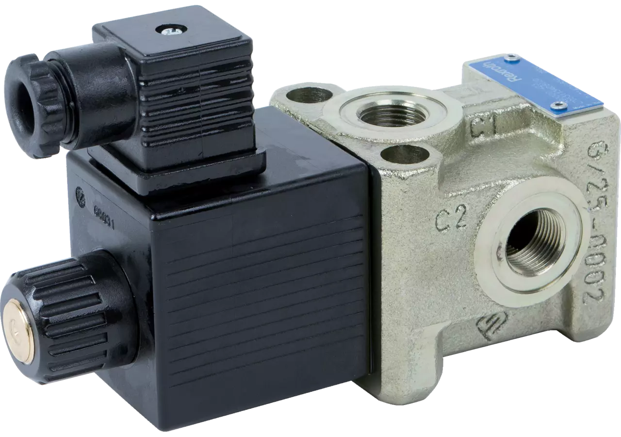 Umschaltventil VS81-3A 3/2 Wege G3/8 12 V DC Bosch Rexroth