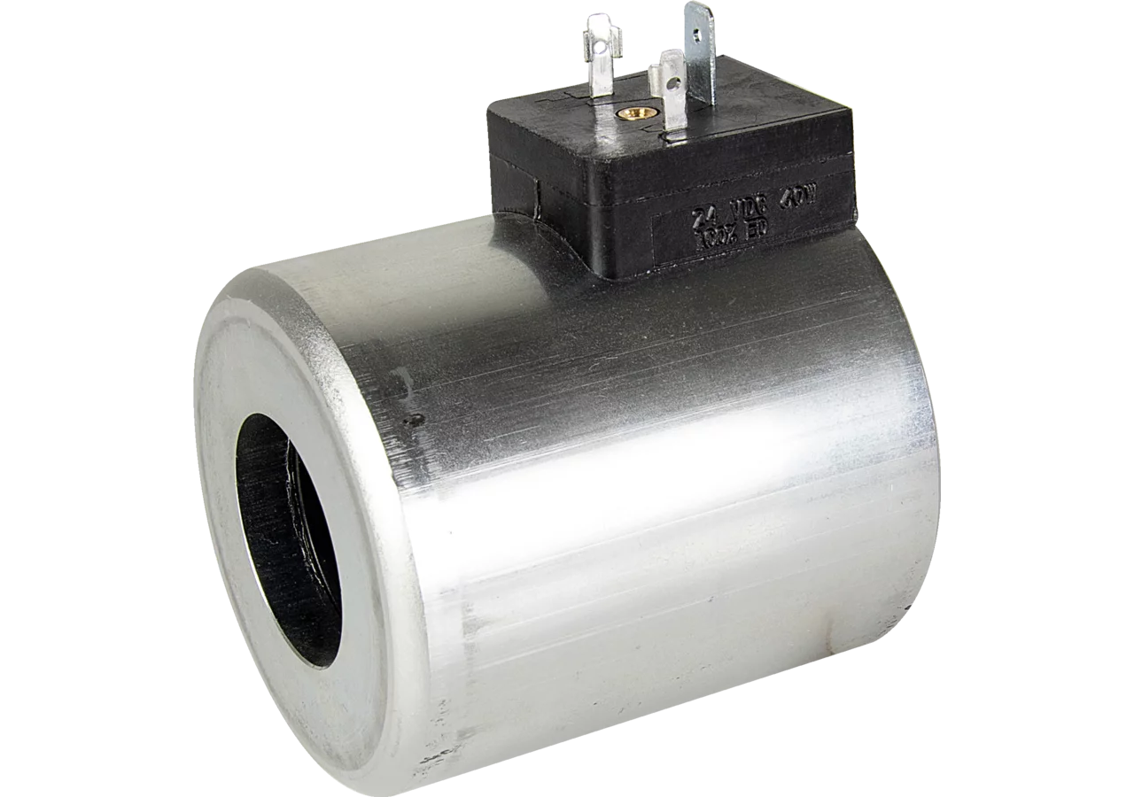 Magnetspule 24 V DC, ID 31mm, L 72,5 mm, 60 Watt GartenShop24 - Hochwertige Gartengeräte
