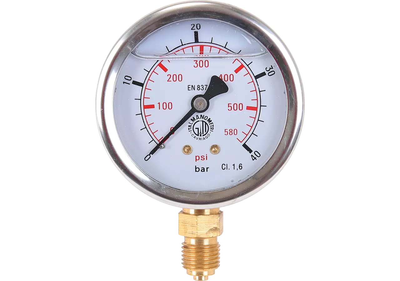 Manometer 40 bar, Dm 63 mm, G1/4 U GartenShop24 - Hochwertige Gartengeräte