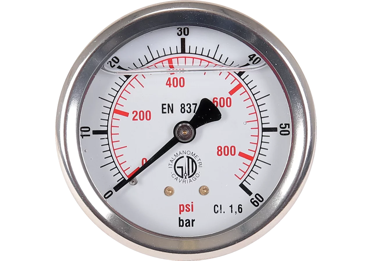 Manometer 60 bar, Dm 63 mm, G1/4 H GartenShop24 - Hochwertige Gartengeräte