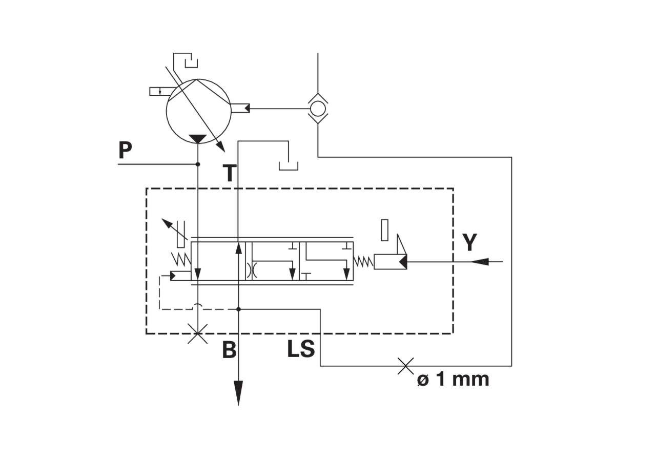 Bremsgrundventil P&B LS Dm 18 BF GartenShop24 - Hochwertige Gartengeräte